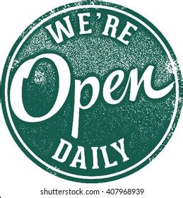 Party with us! We're OPEN DAILY .